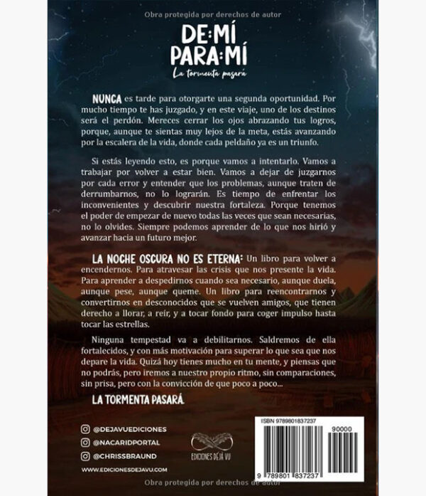 de mi para mi la tormenta pasara2 De Mí Para Mí, La Tormenta Pasará